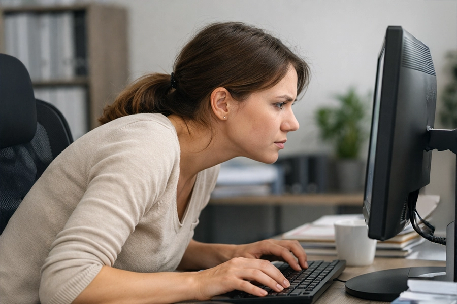 Postura scorretta e dolore cervicale