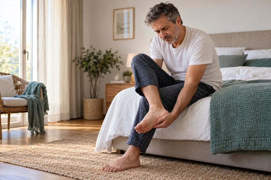 Dolore al tallone al mattino: cause e quando intervenire